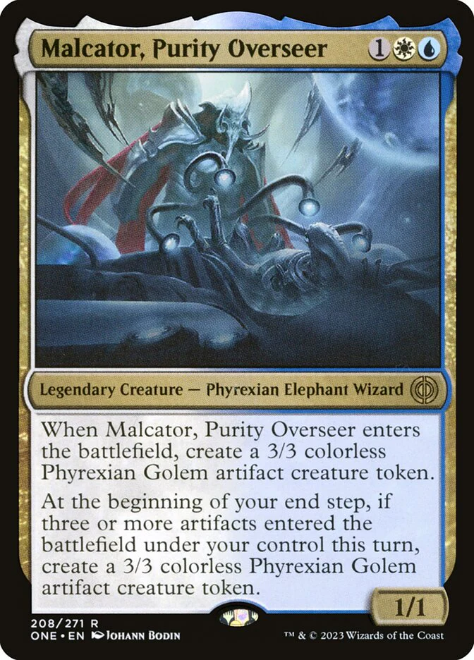 Malcator, Purity Overseer 208/271 (Phyrexia: All Will Be One) - Foil