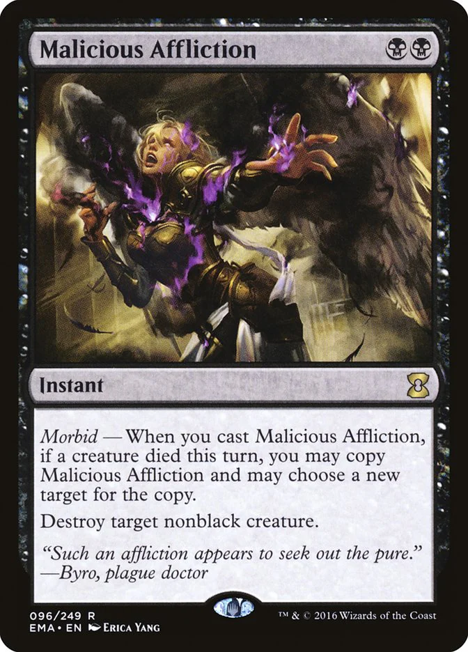 Malicious Affliction 96/249 (Eternal Masters)