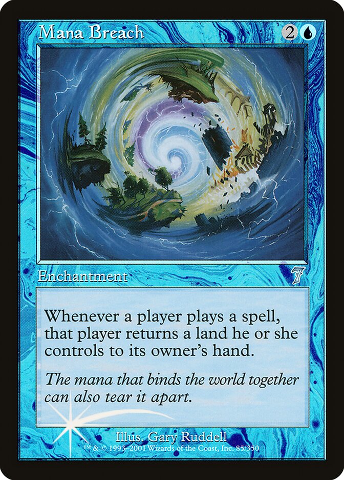 Mana Breach 85★/350 (7th Edition)  - Foil