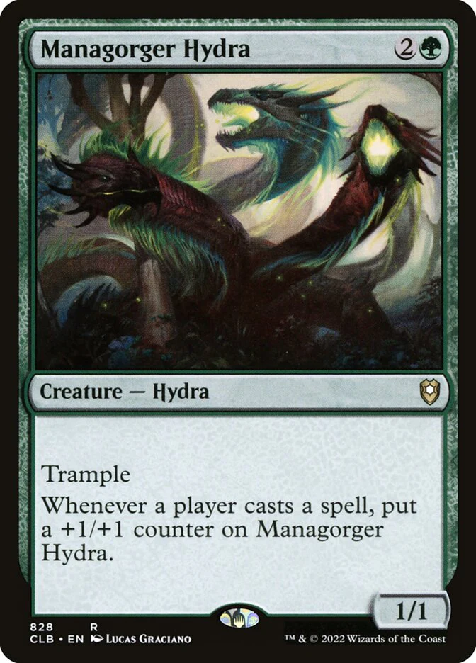 Managorger Hydra 828/361 (Commander Legends: Battle for Baldur's Gate)