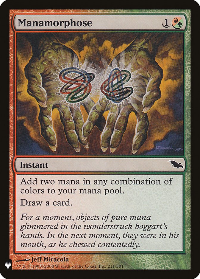 Manamorphose 211 (The List Reprints)