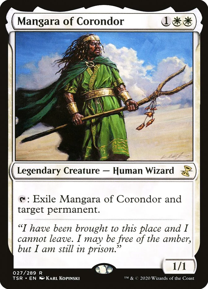 Mangara of Corondor 27/289 (Time Spiral: Remastered)  - Foil