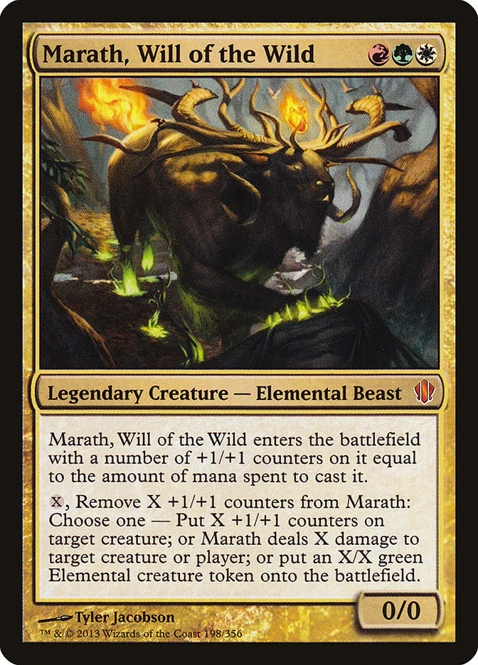 Marath, Will of the Wild 198/356 (Commander 2013)