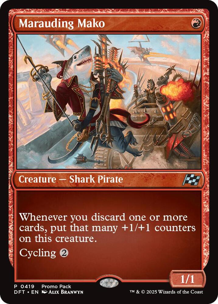 Marauding Mako 419 (Promo Pack: Aetherdrift)  - Foil