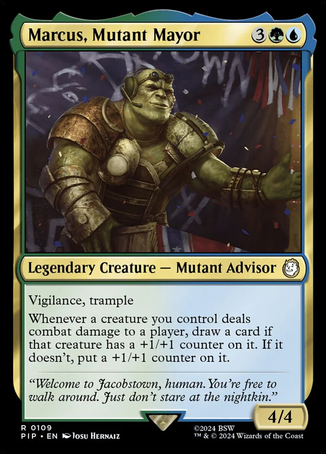 Marcus, Mutant Mayor 109 (Universes Beyond: Fallout)