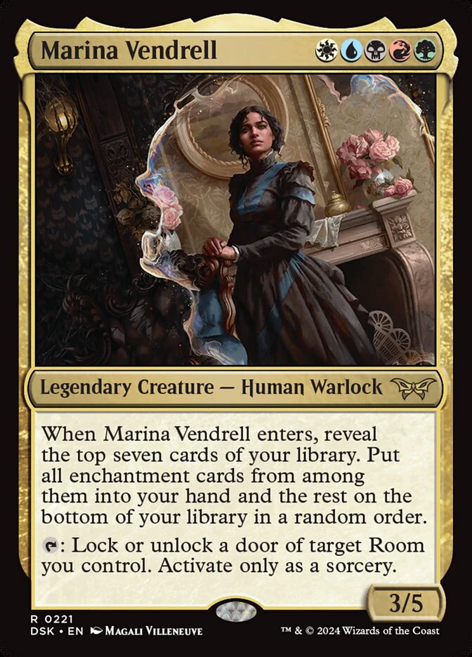 Marina Vendrell 221/286 (Duskmourn: House of Horror)  - Foil