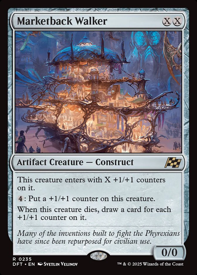 Marketback Walker 235 (Aetherdrift) - Foil