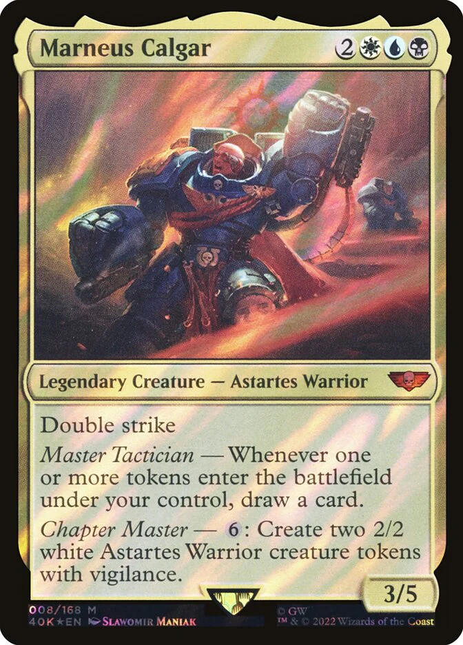 Marneus Calgar 8/617 (Universes Beyond: Warhammer 40,000) - Surge Foil