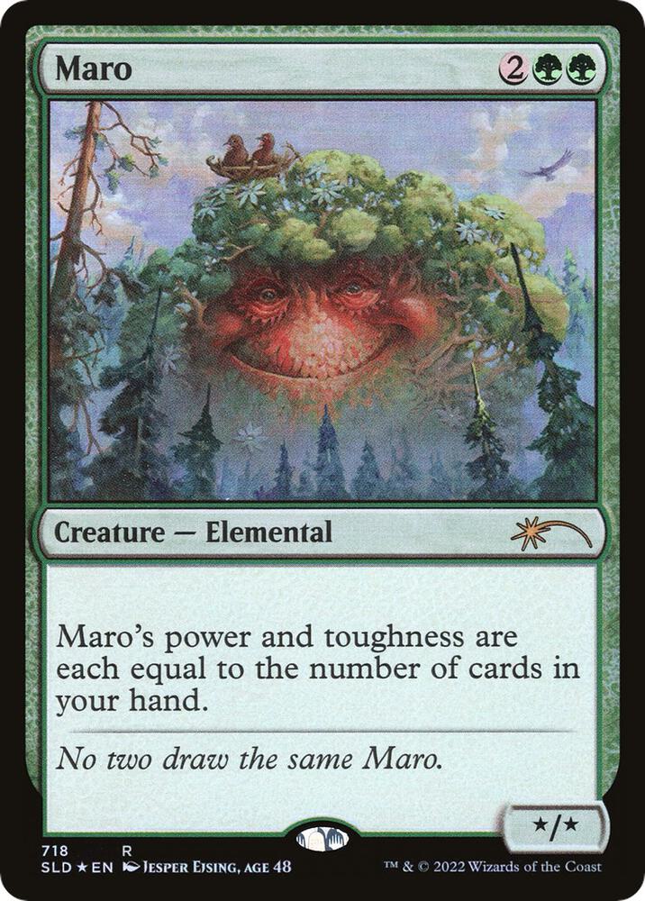 Maro 718/1 (Secret Lair Drop Series)  - Foil