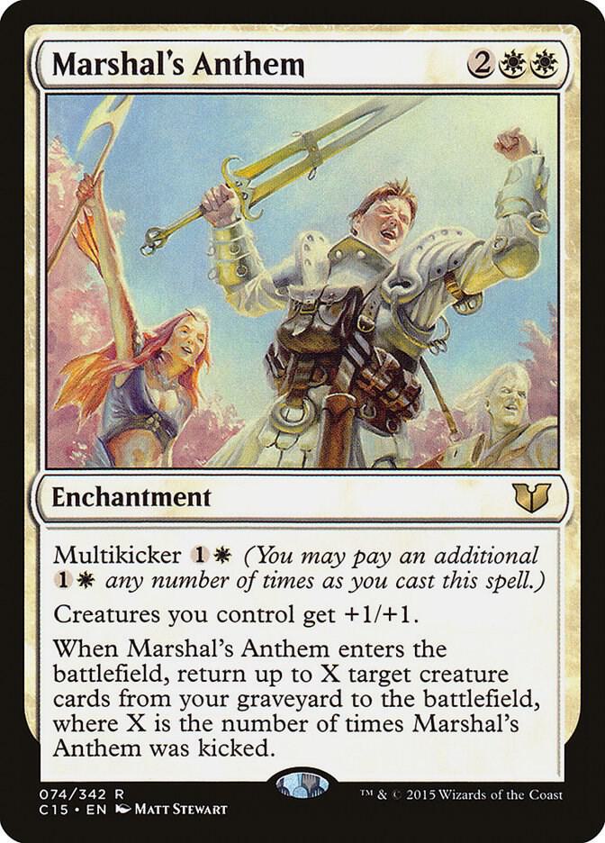 Marshal's Anthem 74/342 (Commander 2015)