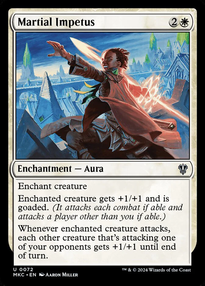 Martial Impetus 72/311 (Commander: Murders at Karlov Manor)