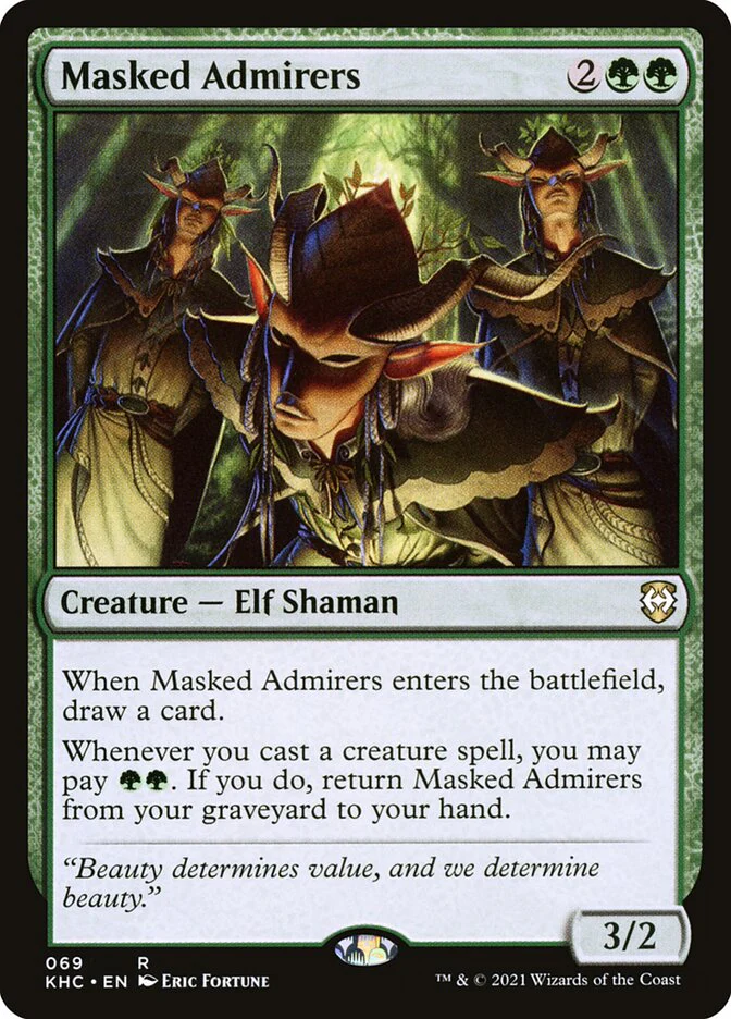 Masked Admirers 69/1 (Commander: Kaldheim)