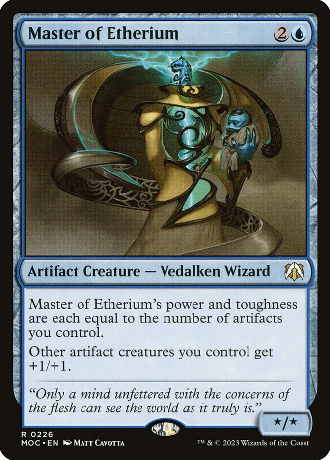 Master of Etherium 226/444 (Commander: March of the Machine)