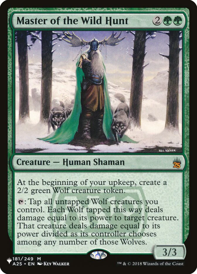Master of the Wild Hunt 181/249 (The List Reprints)