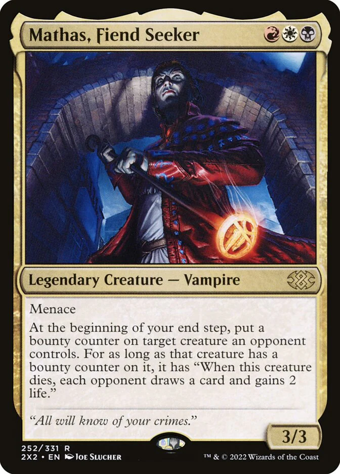 Mathas, Fiend Seeker 252/331 (Double Masters 2022)