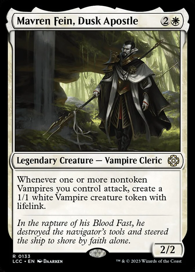 Mavren Fein, Dusk Apostle 133/370 (Commander: The Lost Caverns of Ixalan)
