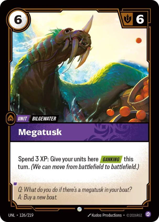 Megatusk 126/219 (Unleashed)