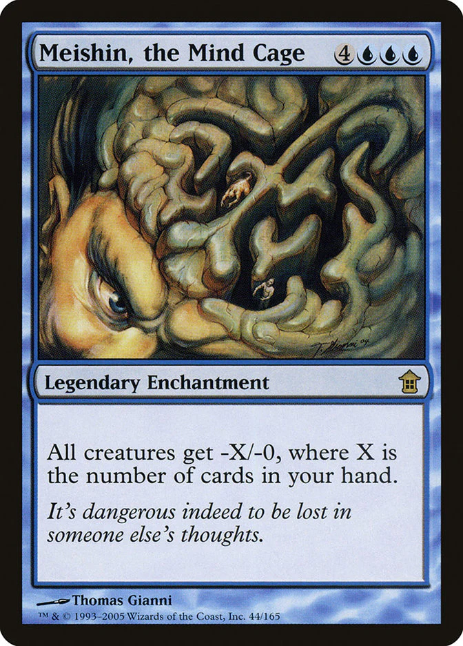 Meishin, the Mind Cage 44/165 (Saviors of Kamigawa)