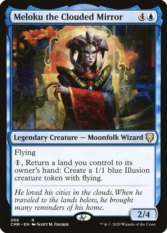 Meloku the Clouded Mirror 399/361 (Commander Legends)