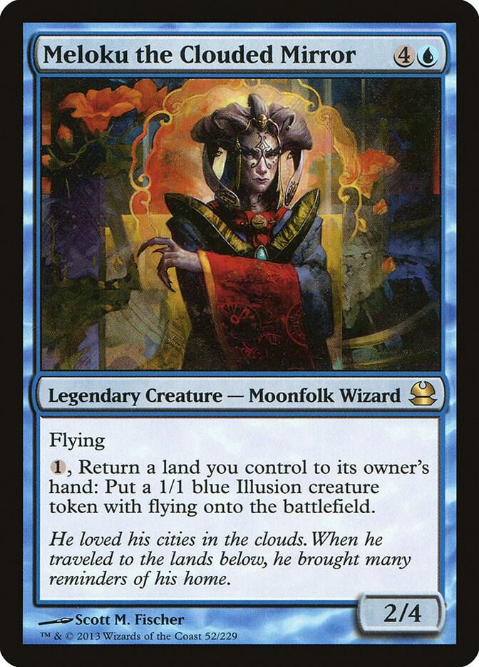 Meloku the Clouded Mirror 52/229 (Modern Masters)  - Foil