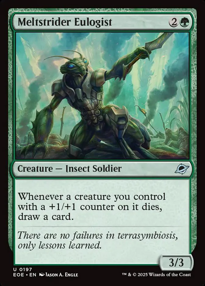 Meltstrider Eulogist 197/276 (Edge of Eternities) - Foil