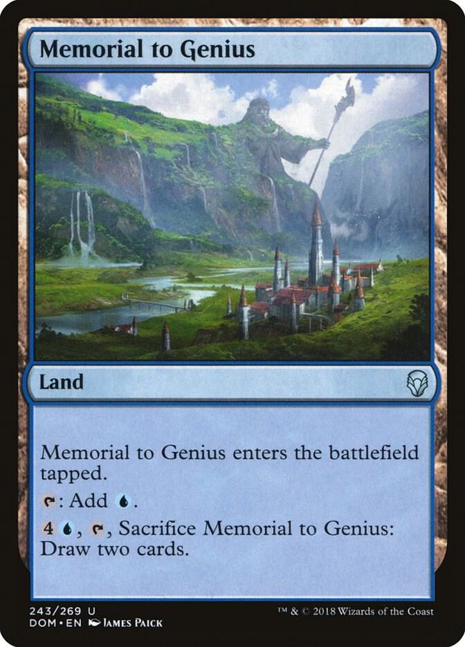 Memorial to Genius 243/269 (Dominaria)  - Foil