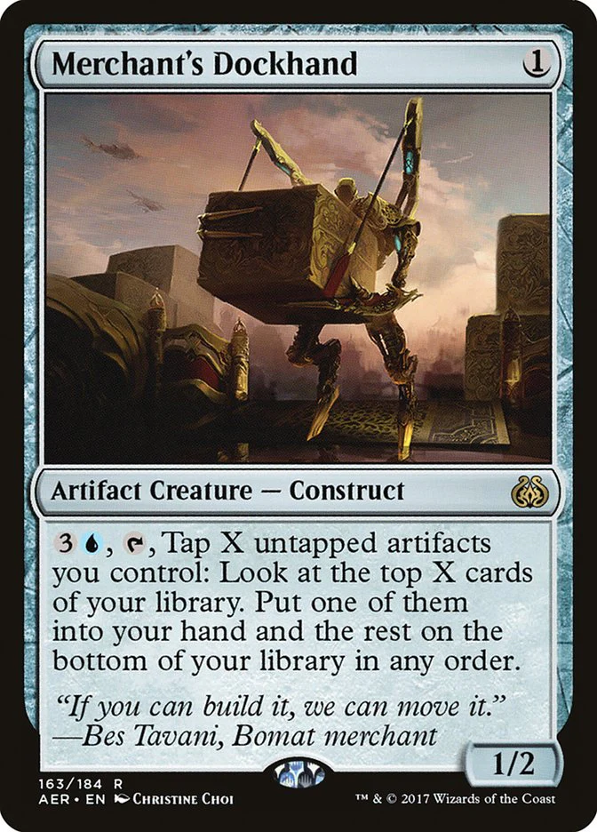Merchant's Dockhand 163/184 (Aether Revolt)  - Foil