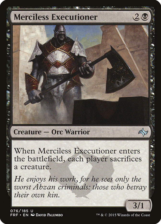 Merciless Executioner 76 (Fate Reforged)