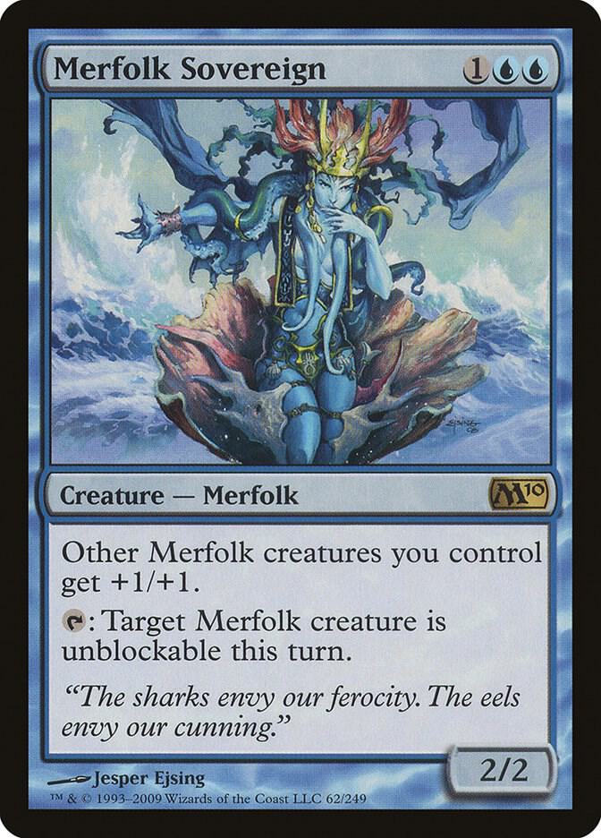 Merfolk Sovereign 62/249 (Magic 2010 (M10))