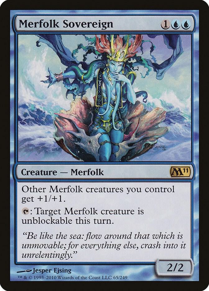 Merfolk Sovereign 65/249 (Magic 2011 (M11))