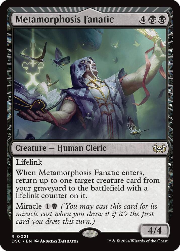 Metamorphosis Fanatic 21/40 (Commander: Duskmourn: House of Horror)