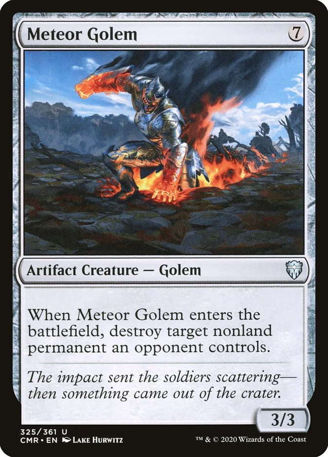 Meteor Golem 325/361 (Commander Legends)