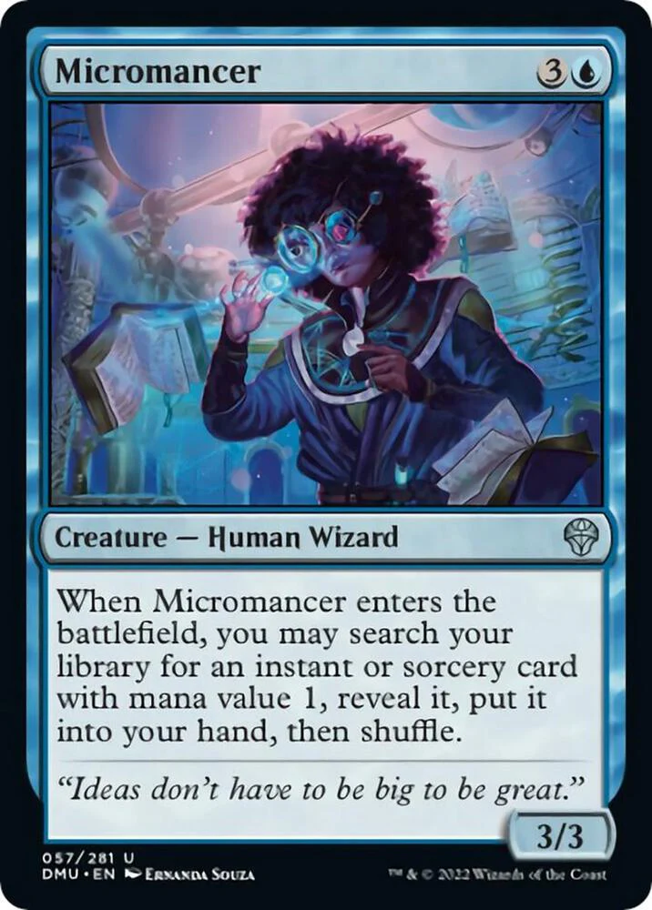 Micromancer 57/281 (Dominaria United)  - Foil