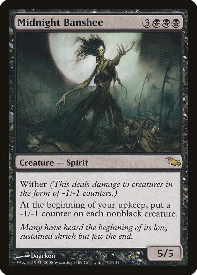 Midnight Banshee 72/301 (Shadowmoor)