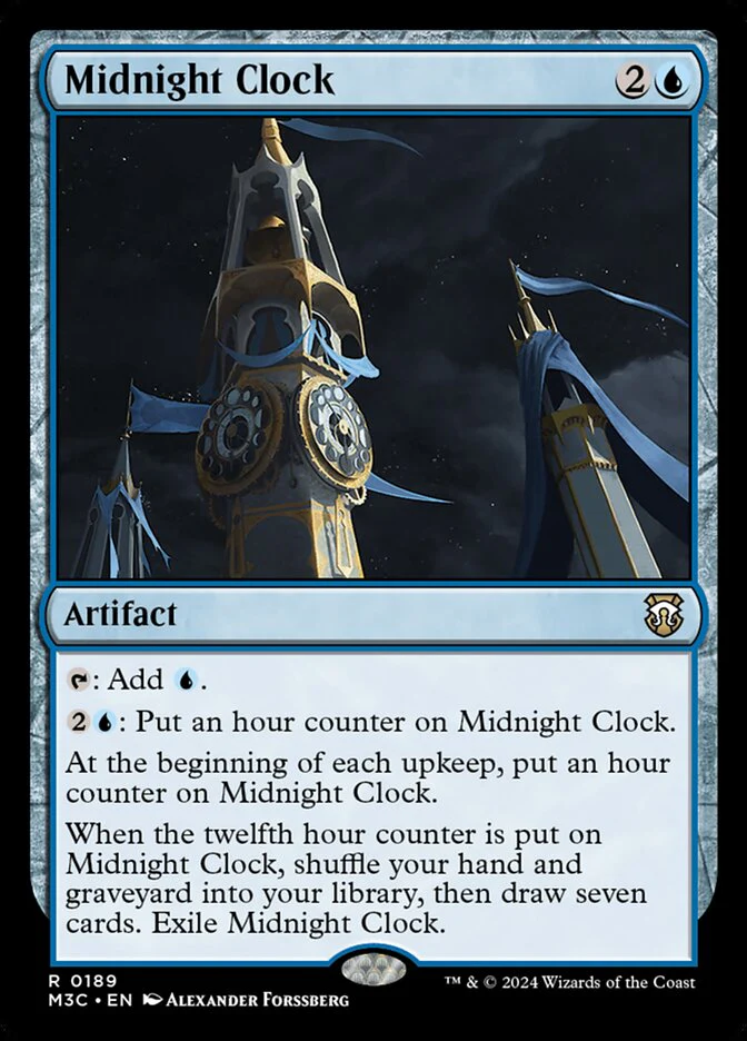 Midnight Clock 189 (Commander: Modern Horizons 3)