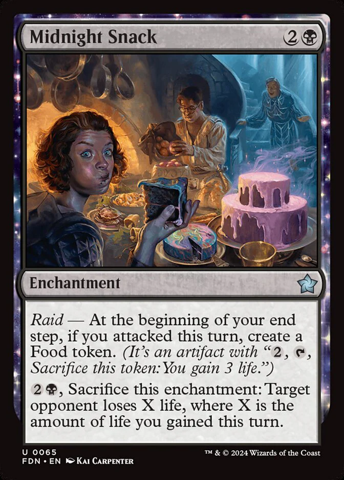 Midnight Snack 65/291 (Foundations)  - Foil