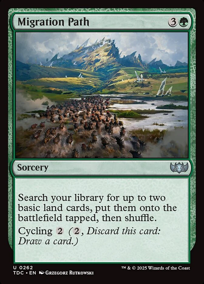 Migration Path 262/413 (Commander: Tarkir: Dragonstorm)