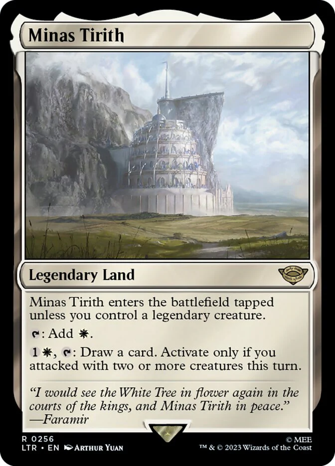 Minas Tirith 256 (Universes Beyond: The Lord of the Rings: Tales of Middle-earth)  - Foil