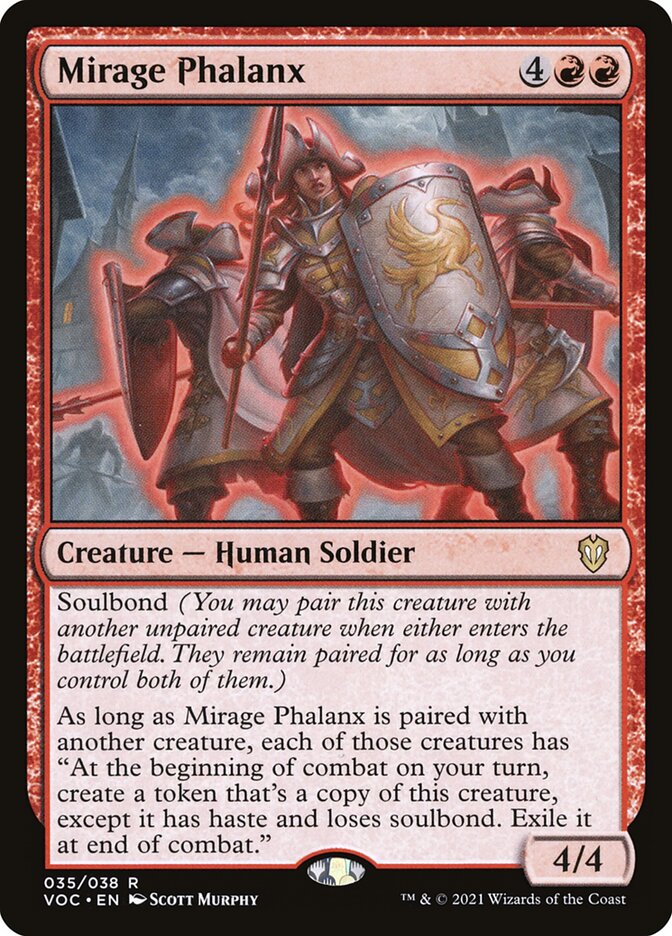 Mirage Phalanx 35/38 (Commander: Innistrad: Crimson Vow)