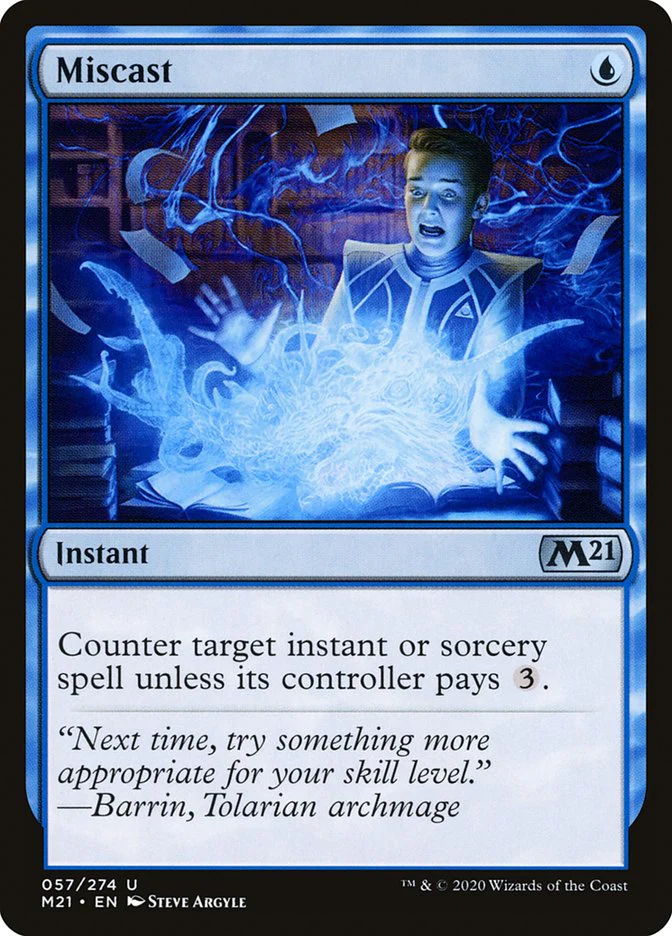 Miscast 57/274 (Core Set 2021)