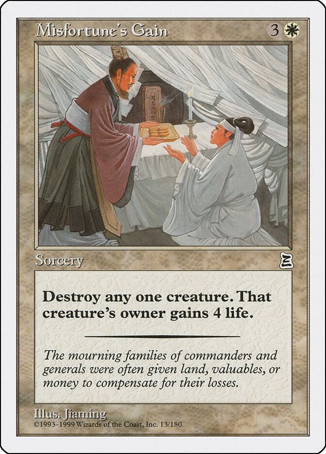 Misfortune's Gain 13/180 (Portal Three Kingdoms)