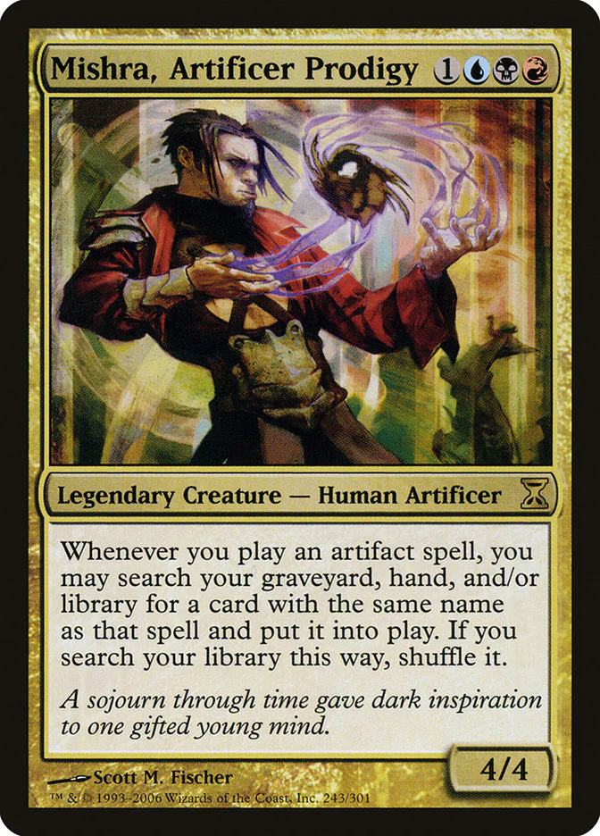 Mishra, Artificer Prodigy 243/301 (Time Spiral)