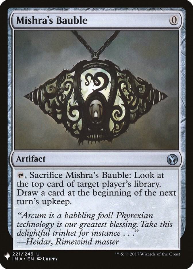 Mishras Bauble IMA-221/5075 (The List Reprints)