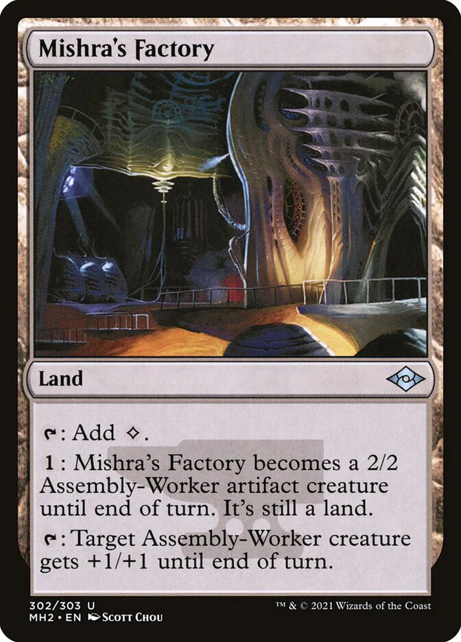 Mishra's Factory 302/303 (Modern Horizons 2)