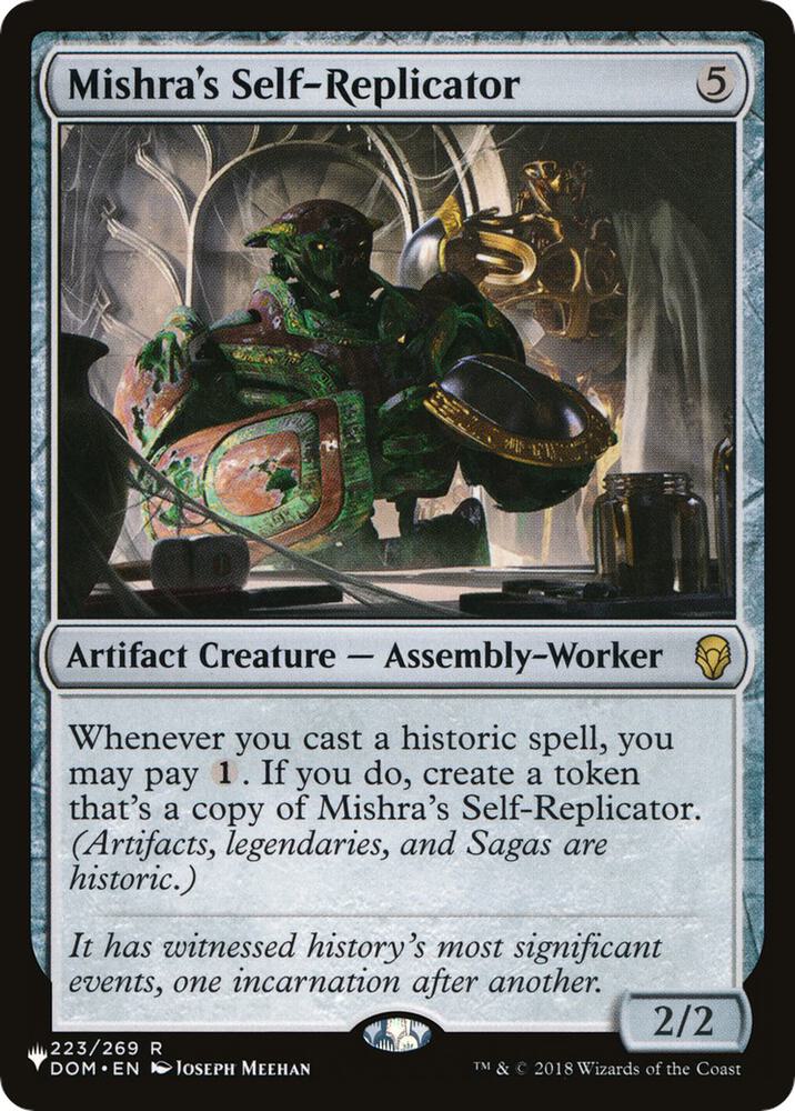 Mishras Self Replicator DOM-223/5075 (The List Reprints)