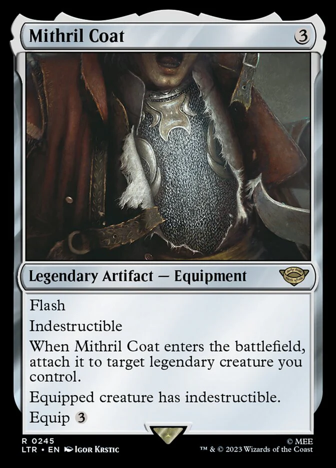 Mithril Coat 245/281 (Universes Beyond: The Lord of the Rings: Tales of Middle-earth)