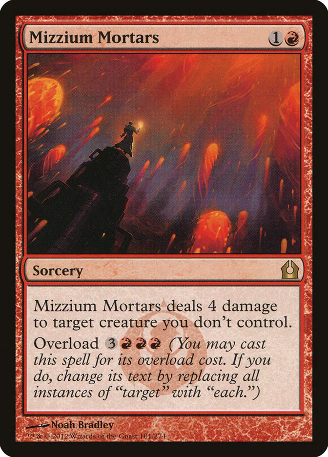 Mizzium Mortars 101/274 (Return to Ravnica)  - Foil