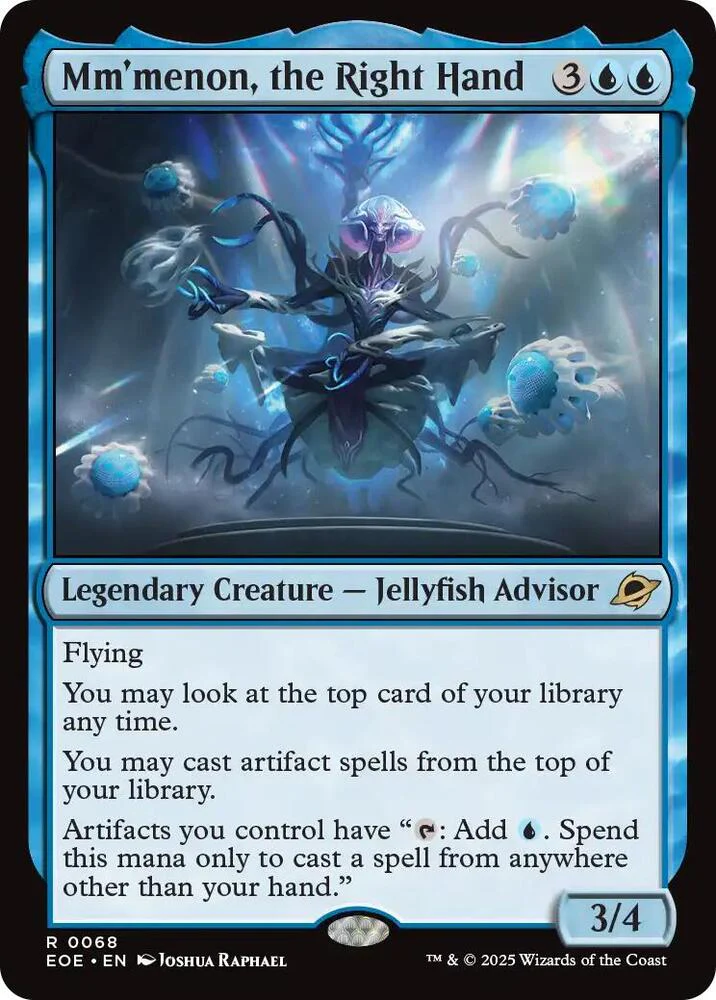 Mm'menon, the Right Hand 68/276 (Edge of Eternities)  - Foil