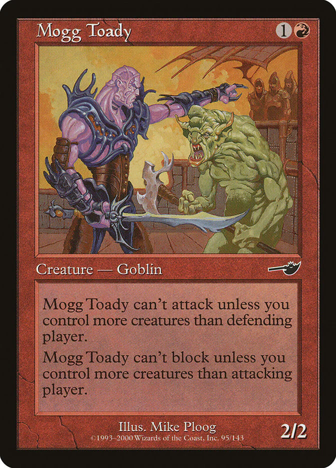 Mogg Toady 95/143 (Nemesis) - Foil