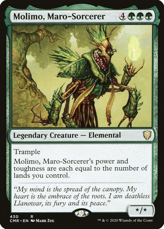 Molimo, Maro-Sorcerer 430/361 (Commander Legends)